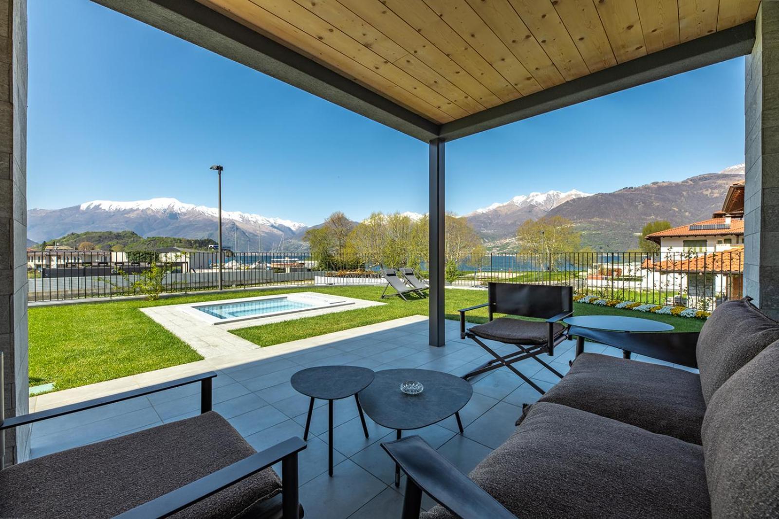 Lago Dorato Luxury Apartments & Villa - Lake Como View Colico Bagian luar foto
