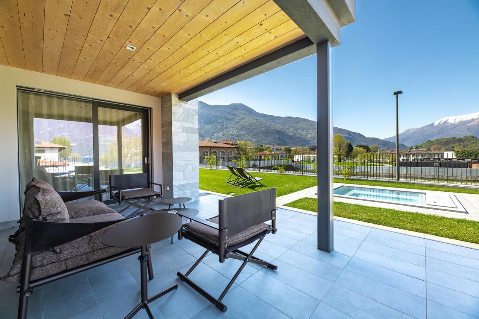 Lago Dorato Luxury Apartments & Villa - Lake Como View Colico Bagian luar foto